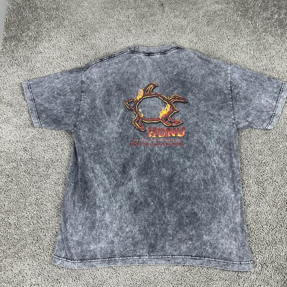 Hawaiian Lava Other - Hawaiian Lava Shirt Mens Extra Large Gray Mineral Wash Honu Turtle Embroidered
